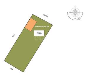 Дом 133м&sup2;, 2-этажный, участок 8 сот.  