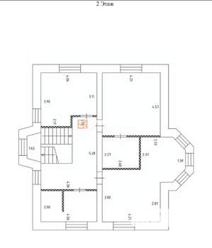 Дом 212м², 2-этажный, участок 15 сот.  