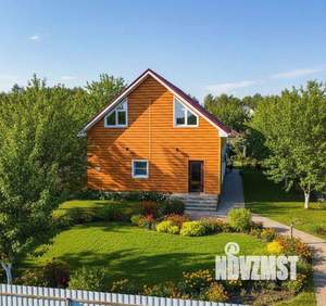 Дом 140м&sup2;, 2-этажный, участок 8 сот.  