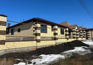 Дом 160м&sup2;, 1-этажный, участок 9 сот.  