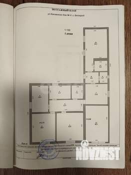 Дом 120м&sup2;, 1-этажный, участок 12 сот.  