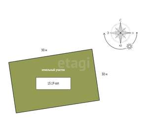 Дом 113м&sup2;, 1-этажный, участок 15 сот.  