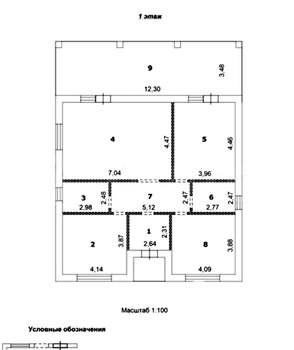 Дом 150м², 1-этажный, участок 8 сот.  
