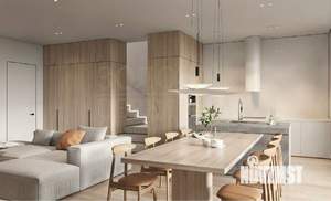 Таунхаус 140м&sup2;, 2-этажный, участок 3 сот.  