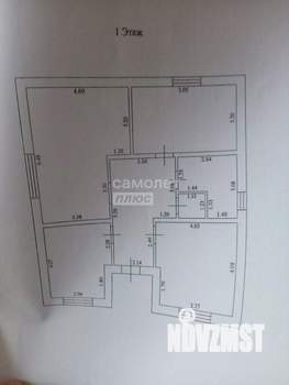 Дом 100м&sup2;, 1-этажный, участок 15 сот.  