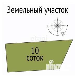 Дом 156м², 2-этажный, участок 10 сот.  