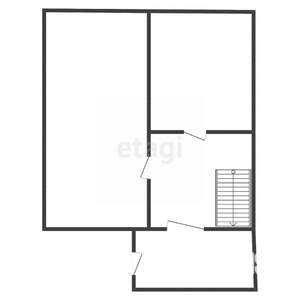 Дом 60м&sup2;, 2-этажный, участок 5 сот.  