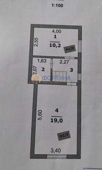 Дом 126м², 2-этажный, участок 3 сот.  