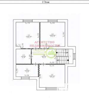 Дом 150м², 2-этажный, участок 15 сот.  