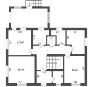 Дом 100м&sup2;, 1-этажный, участок 15 сот.  