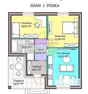 Дом 80м², 1-этажный, участок 8 сот.  