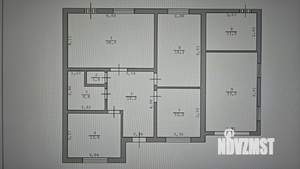 Дом 100м&sup2;, 1-этажный, участок 8 сот.  