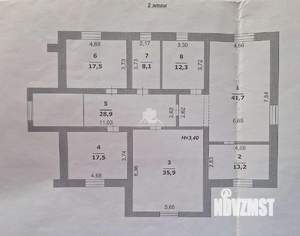 Коттедж 470м², 2-этажный, участок 25 сот.  