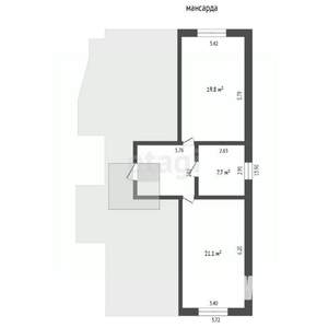 Дом 150м&sup2;, 2-этажный, участок 8 сот.  