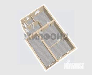 Дом 60м², 1-этажный, участок 10 сот.  