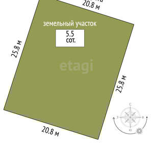 Дом 12м&sup2;, 2-этажный, участок 5 сот.  