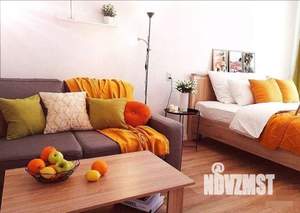 1-к квартира, посуточно, 35м2, 1/1 этаж