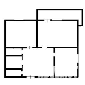 2-к квартира, на длительный срок, 50м2, 1/5 этаж