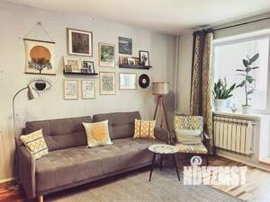 1-к квартира, посуточно, 40м2, 1/1 этаж