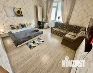 1-к квартира, посуточно, 44м2, 1/1 этаж