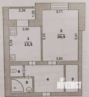1-к квартира, на длительный срок, 51м2, 8/10 этаж