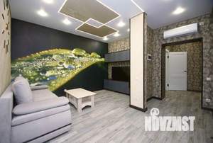 1-к квартира, посуточно, 46м2, 1/1 этаж