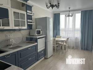 1-к квартира, посуточно, 43м2, 15/18 этаж