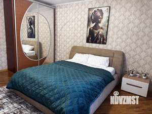 1-к квартира, посуточно, 43м2, 1/10 этаж