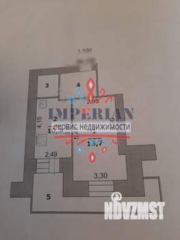 1-к квартира, на длительный срок, 38м2, 10/12 этаж