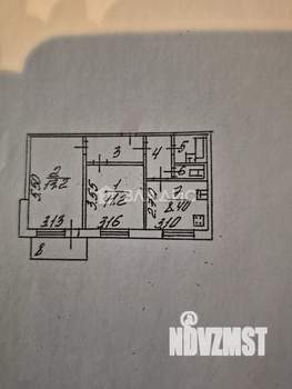 2-к квартира, на длительный срок, 50м2, 3/9 этаж