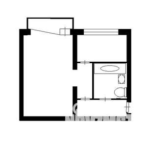 1-к квартира, на длительный срок, 31м2, 5/5 этаж