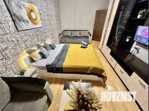 1-к квартира, посуточно, 40м2, 1/1 этаж