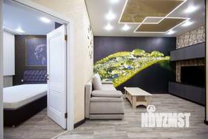 1-к квартира, посуточно, 46м2, 1/1 этаж