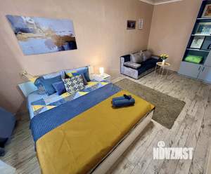 1-к квартира, посуточно, 40м2, 1/6 этаж