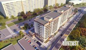 2-к квартира, строящийся дом, 63м2, 5/9 этаж