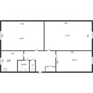 3-к квартира, вторичка, 82м2, 5/9 этаж