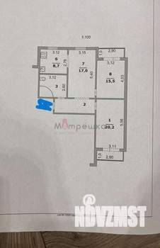 3-к квартира, вторичка, 78м2, 1/10 этаж