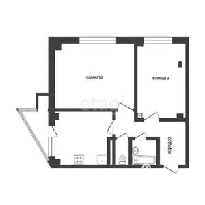 2-к квартира, вторичка, 52м2, 11/18 этаж