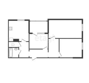 3-к квартира, вторичка, 63м2, 4/10 этаж