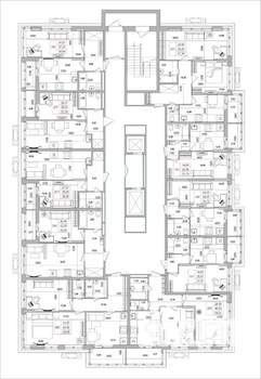1-к квартира, вторичка, 40м2, 15/16 этаж