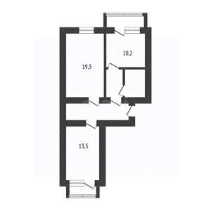 2-к квартира, вторичка, 65м2, 7/10 этаж