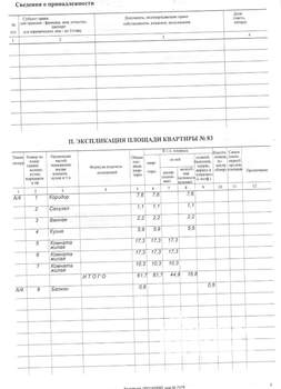 3-к квартира, вторичка, 62м2, 4/5 этаж