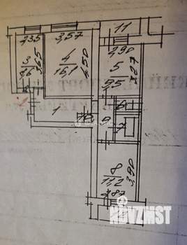 3-к квартира, вторичка, 60м2, 7/9 этаж