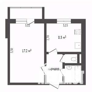 1-к квартира, вторичка, 36м2, 4/10 этаж