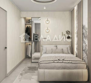 1-к квартира, вторичка, 48м2, 5/9 этаж