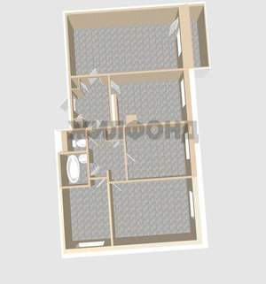 4-к квартира, вторичка, 71м2, 8/9 этаж