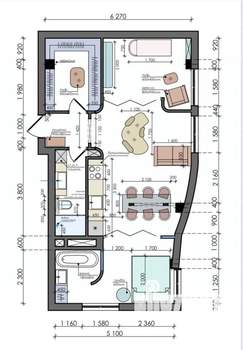 2-к квартира, вторичка, 63м2, 16/16 этаж
