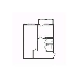 1-к квартира, вторичка, 34м2, 2/9 этаж