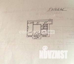 2-к квартира, вторичка, 45м2, 5/5 этаж