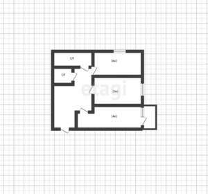 2-к квартира, вторичка, 71м2, 4/6 этаж